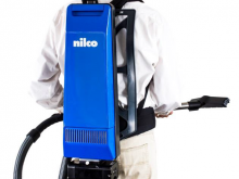 Nieuwe Nilco rugstofzuiger op batterij RS 17A