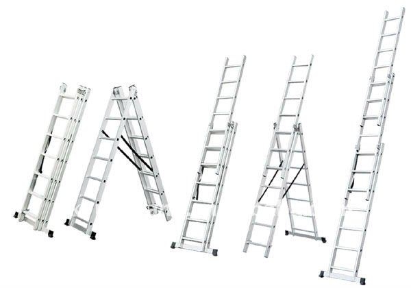 Chemicaliën geïrriteerd raken Razernij 3-delige ladder 3 x 11 sports - Reformladders - Groothandel in  schoonmaakartikelen, reinigingsmiddelen en -machines