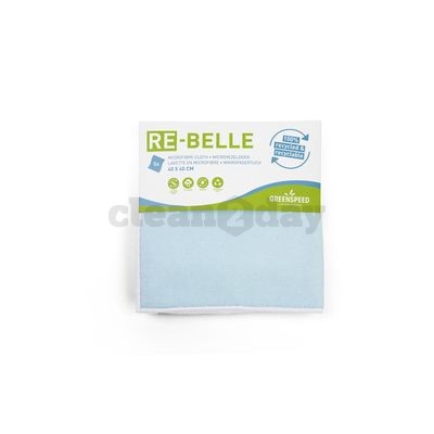 Greenspeed Re-belle microdoek blauw 5 st