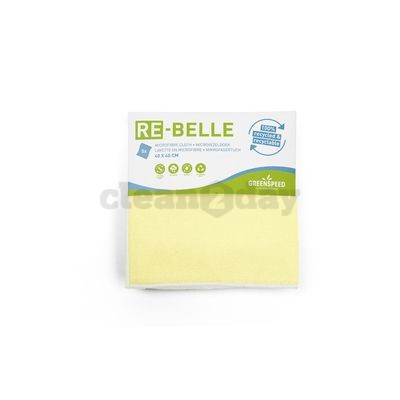 Greenspeed Re-belle microdoek geel 5 st