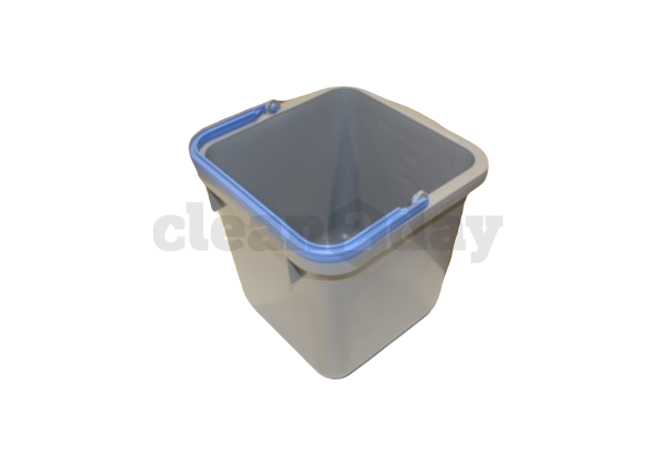 Numatic emmer 6 ltr. Grijs Blauwe hendel