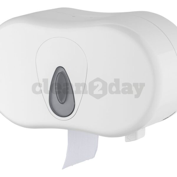 PlastiQline Duo Toiletrol dispenser Wit
