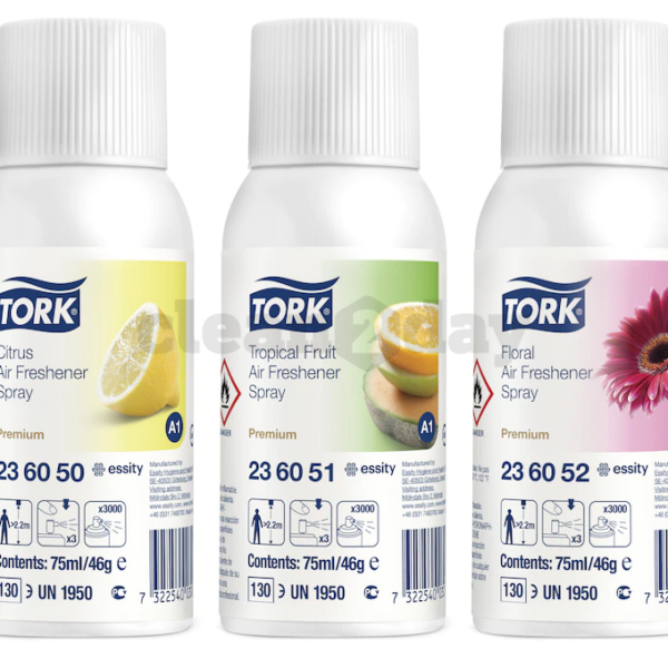 Tork Luchtverfrisser Spray Mix 12 stuks