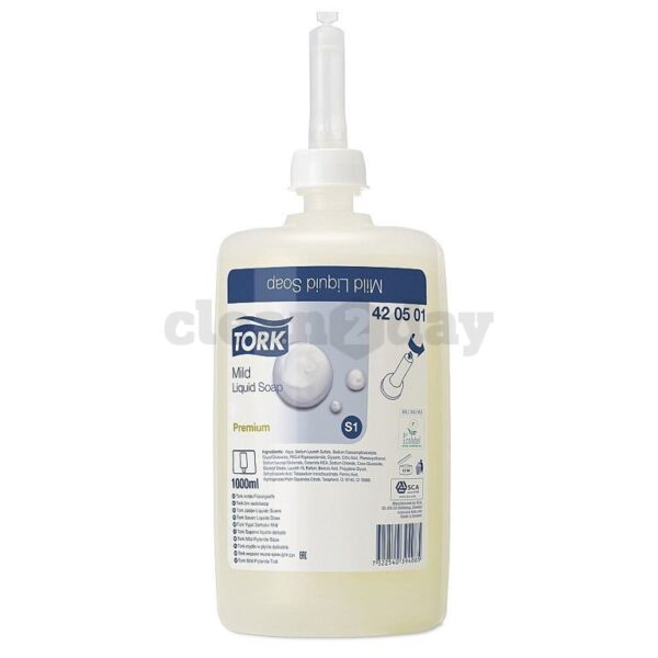 Tork Mild Vloeibare Zeep 6 x 1 ltr.