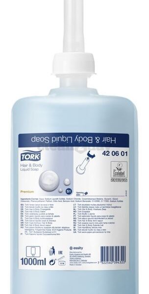 Tork Premium Hair & Body 6 x 1 ltr.