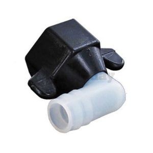 Shurflo kniekoppeling 1/2 t.b.v. pomp