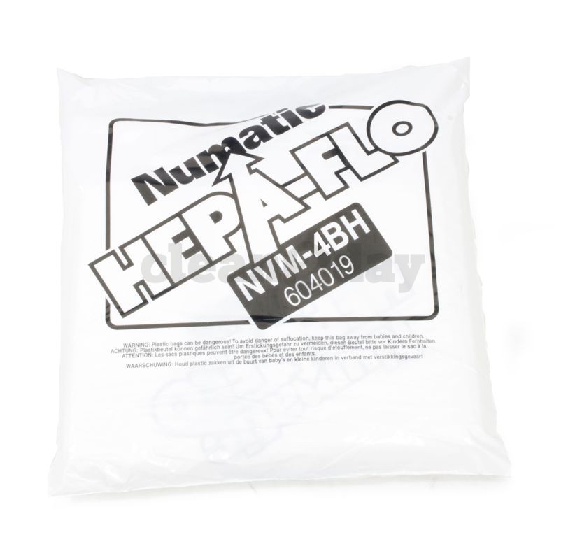 Stofzuigerzak Numatic 4-BH Hepa 10 st.