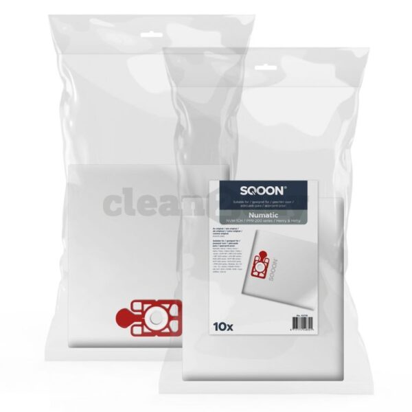 Stofzuigerzak Numatic 1B/1C Hepa 10 st.