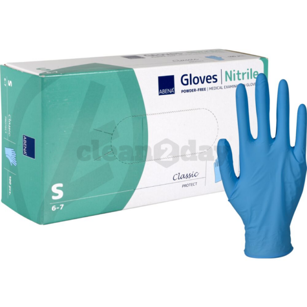 Nitril Handschoenen Blauw Smal 100 st.