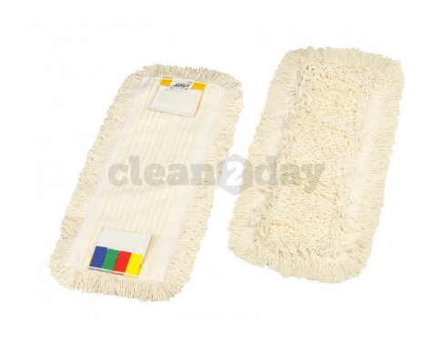Splast vlakmop katoen met flap 40 cm