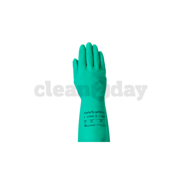 Handschoen Ansell Solvex XL (10) Groen