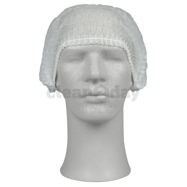 Haarnetjes Non woven wit 1000 stuks. XL