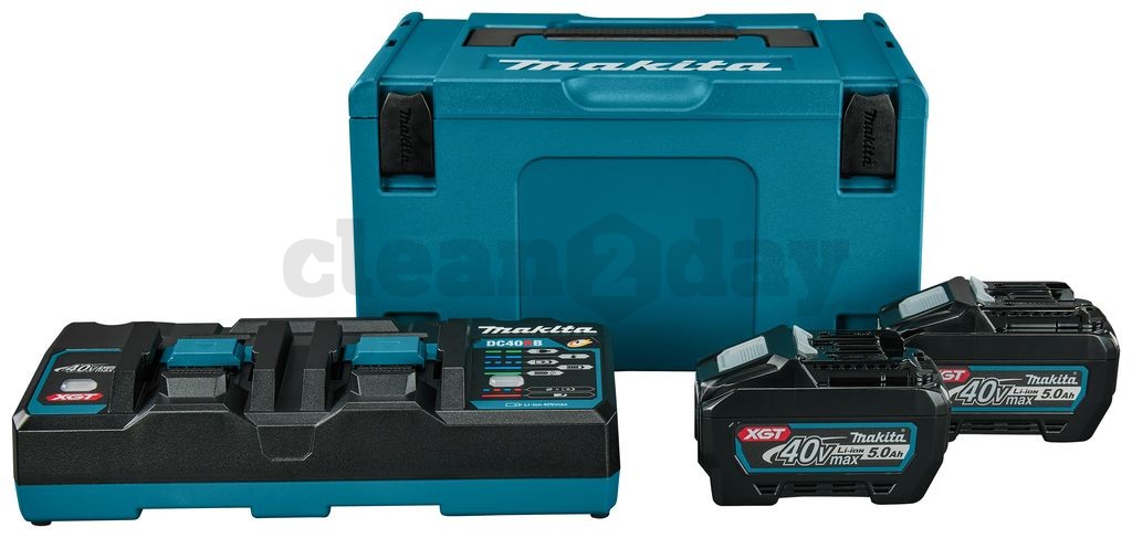 Makita Startset XGT DC40RB/2xBL4050F