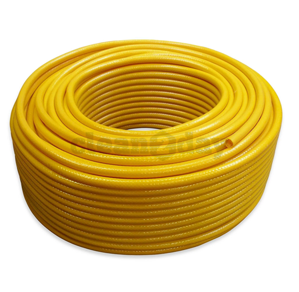 Haspelslang Geel 8 x 12 mm 100 meter