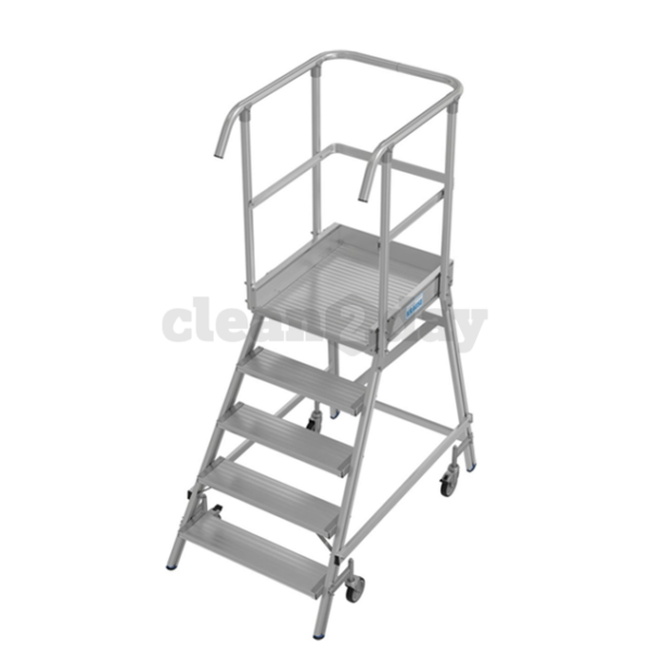 Stabilo Platformladder Enkel 5 treden