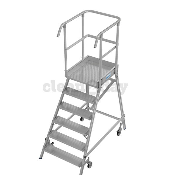 Stabilo Platformladder Enkel 6 treden