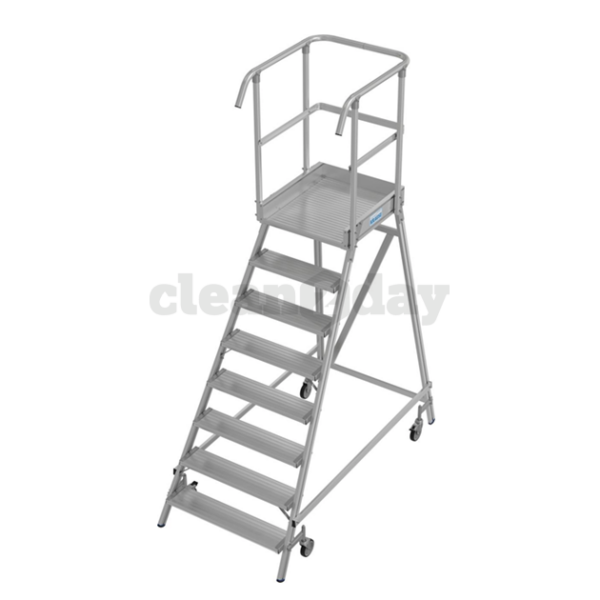 Stabilo Platformladder Enkel 8 treden