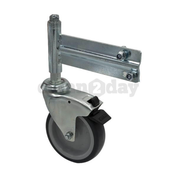 STABILO Zwenkwiel met Rem tbv 8 treden