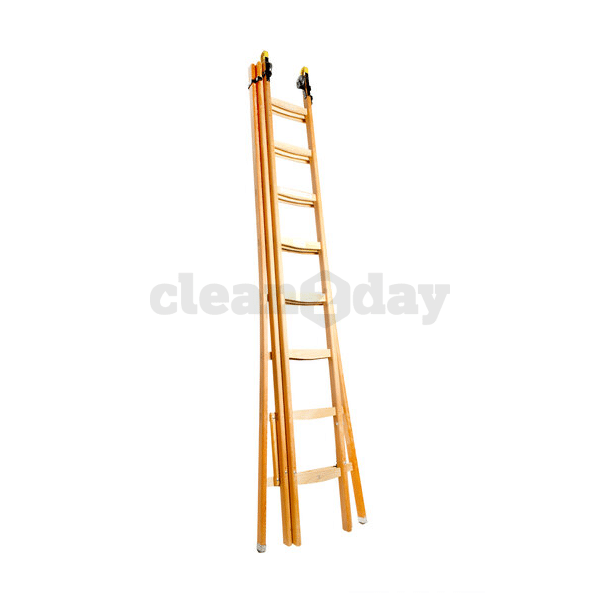 Ladder Hout 3 x 12 sports 35 optrede