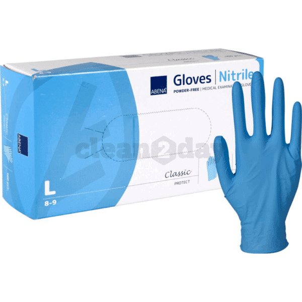 Nitril Handschoenen Blauw Large 100 st.