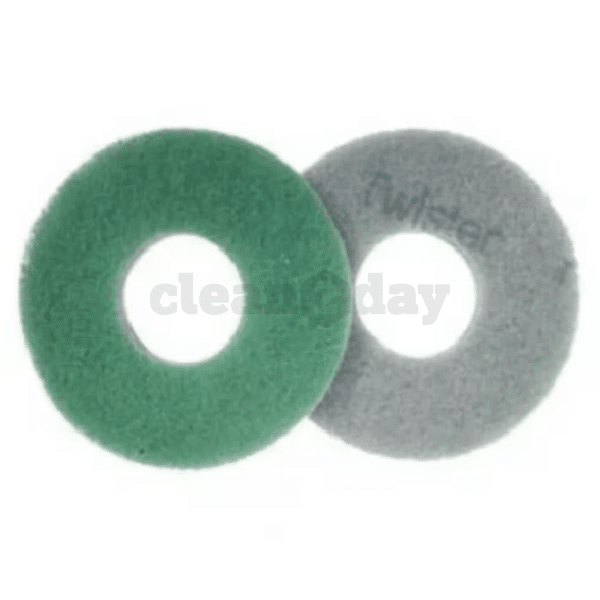 Twisterpad 9" 220mm. Groen 2 st.